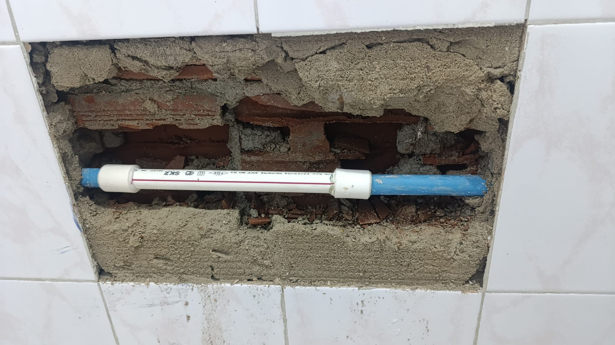 Tesisat çalışması